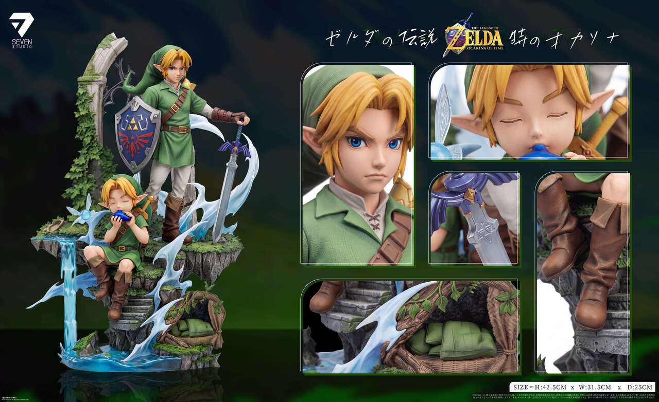 The Legend of Zelda I Ocarina of Time - Hero of Time Link I Seven Studio I 1:6 Statue