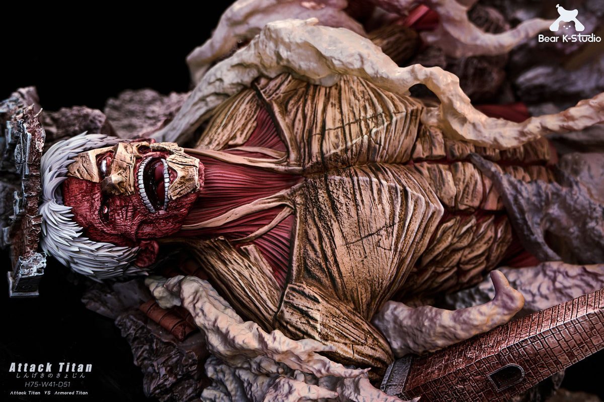 Eren Yeager / Armored Titan Resin Statue - BK Studio I Attack on Titan