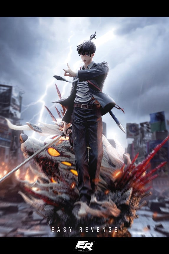 Chainsaw Man I Hayakawa Aki I Easy Revenge Studio I 1:6 Resin Figure