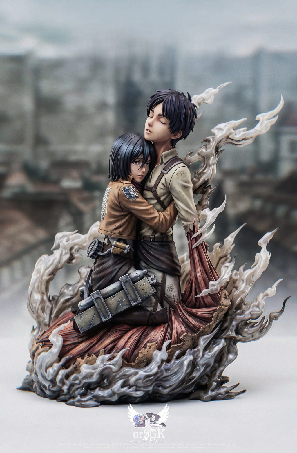Attack on Titan I Mikasa Ackerman & Eren Jäger I Saoirse Studio I 1:6 Resin Statue