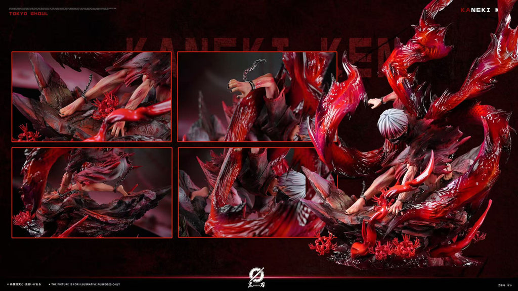 Tokyo Ghoul I Ken Kaneki I Black Blade Studio I 1:6 Resin Statue