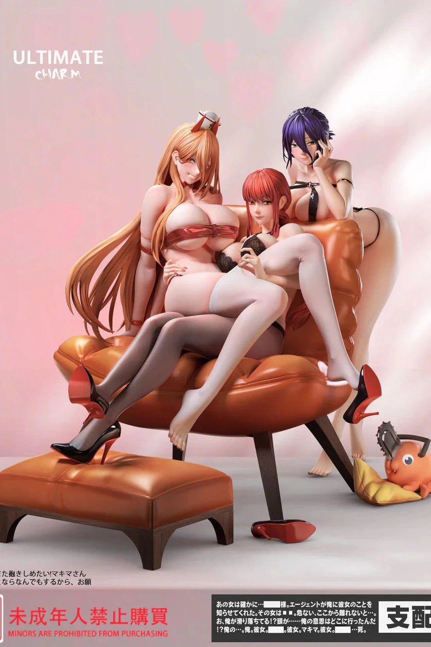 Chainsaw Man I Makima, Power, Reze I Ship Girl Studio I 1:4/1:6 Resin Statue