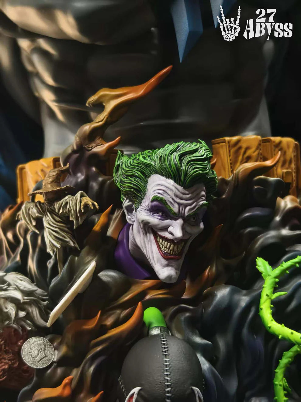 DC Universe I Batman Bust I 27abyss Studio I 1:1/1:3 Resin Statue