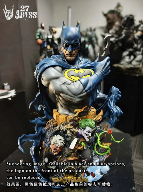 Batman Bust 1/1/1/3 Resin Statue – 27abyss Studio | DC Universe