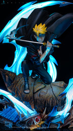 Uzumaki Boruto 1/6 Resin Statue - Butterfly Effect Studio I Naruto - EX edition illuminated front view