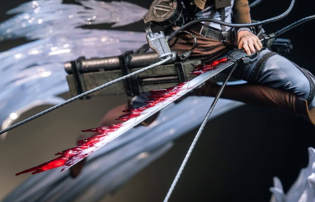 Attack on Titan I Mikasa Ackerman vs. Female Titan I Hertz Studio I 1:6 Resin Statue