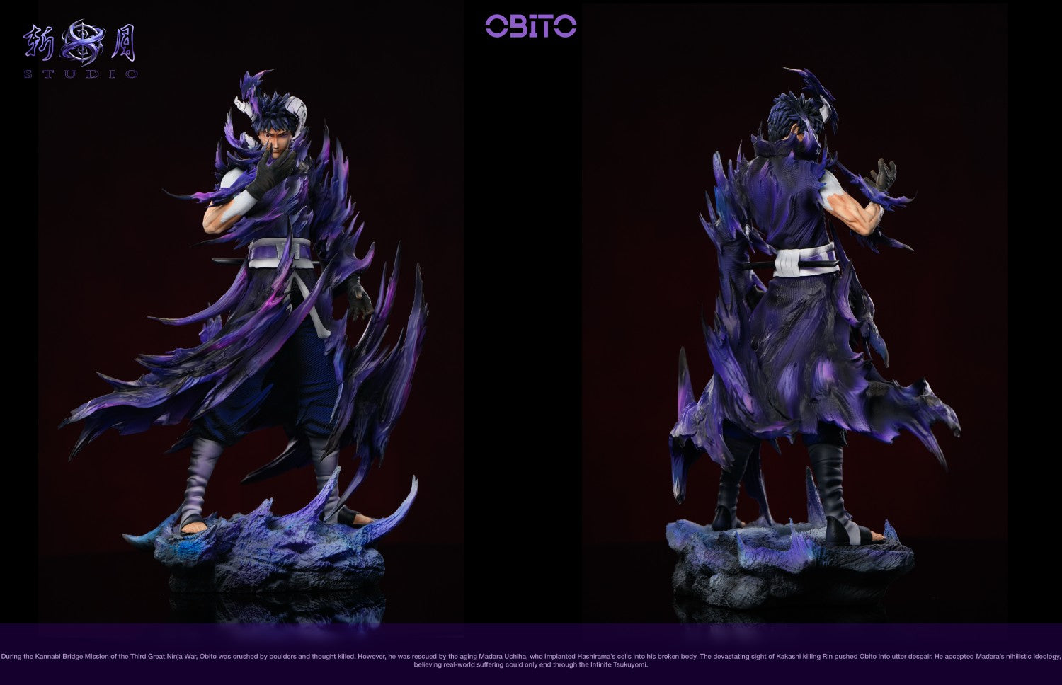 Naruto I Obito Uchiha I ZhanYue Studio I 1:6 Resin Figure