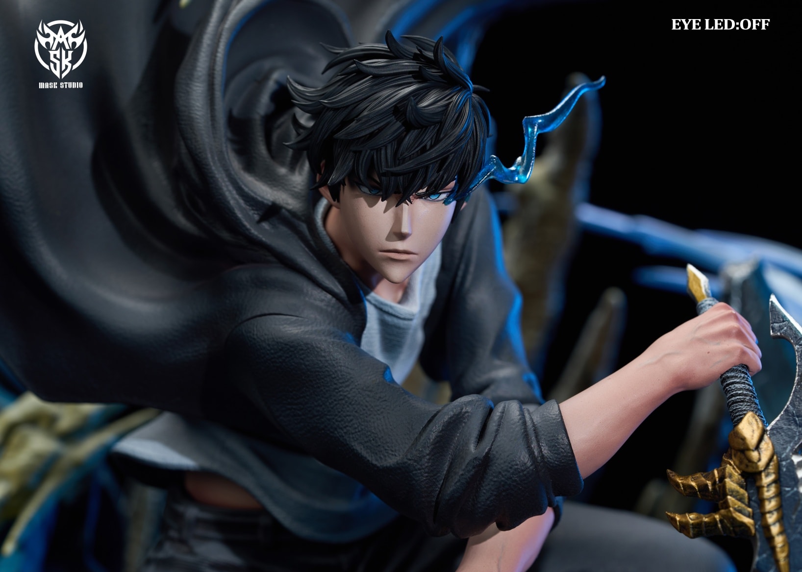 Solo Leveling I Sung Jin Woo X Divine Statue I Mask Studio I 1:4/1:6 Resin Statue
