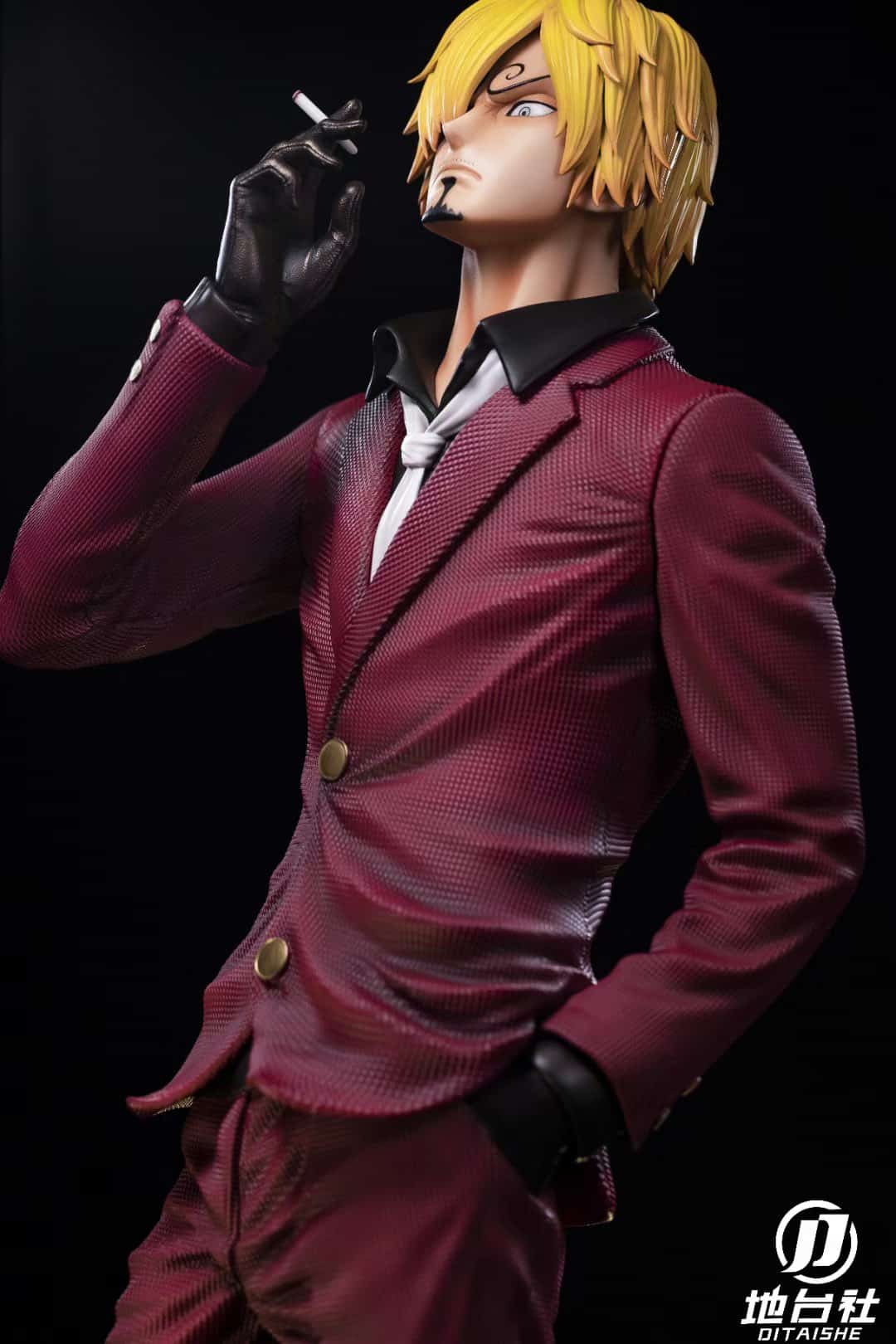 One Piece I Sanji I Di Tai She Studio I 1:3 Resin Satue I red flame)