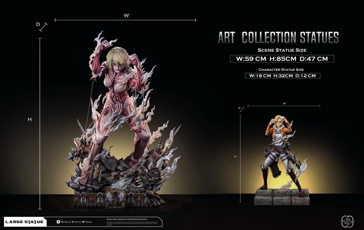Attack on Titan I Annie Leonhart I Hertz Studio I 1:6 Resin Statue