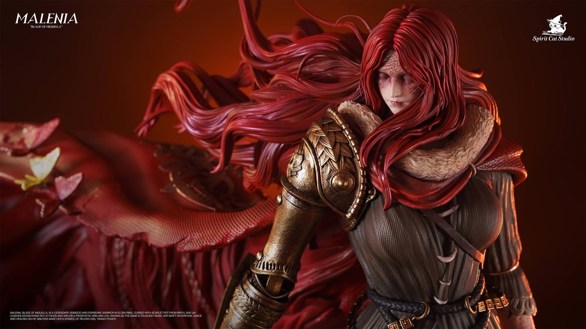Elden Ring I Malenia I Spirit Cat Studio I 1:4 Resin Statue