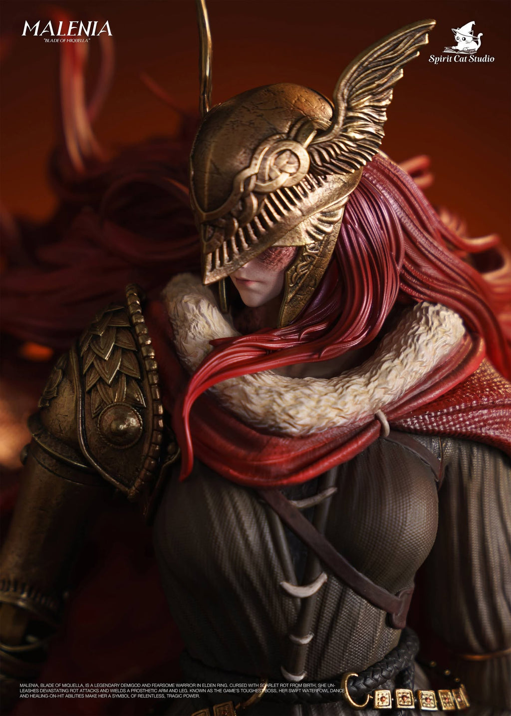 Elden Ring I Malenia I Spirit Cat Studio I 1:4 Resin Statue
