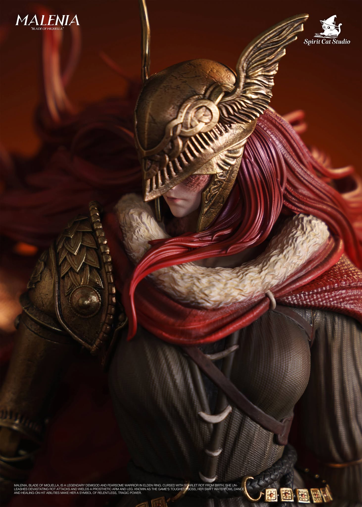 Elden Ring I Malenia I Spirit Cat Studio I 1:4 Resin Statue