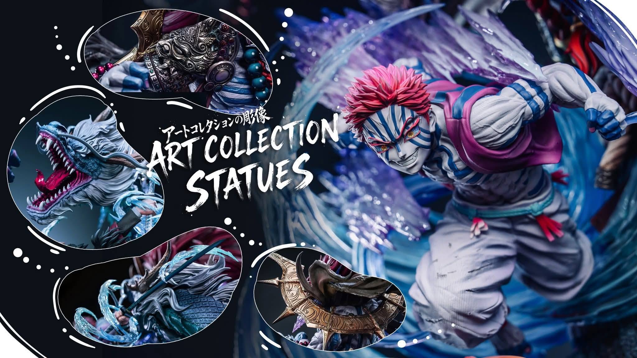 Demon Slayer I Tanjiro & Tomioka vs. Akaza I Hertz Studio I 1:6 Resin Statue