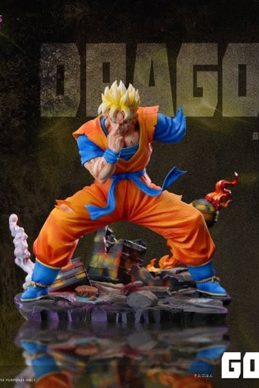 Dragon Ball I Future Gohan I Dirty Uncle & KEEP REAL Studio I 1:6 Resin Figure