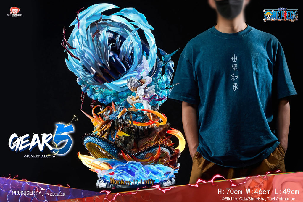 Nika Luffy Gear 5 1/6 Resin Statue - Light Year Studio I One Piece