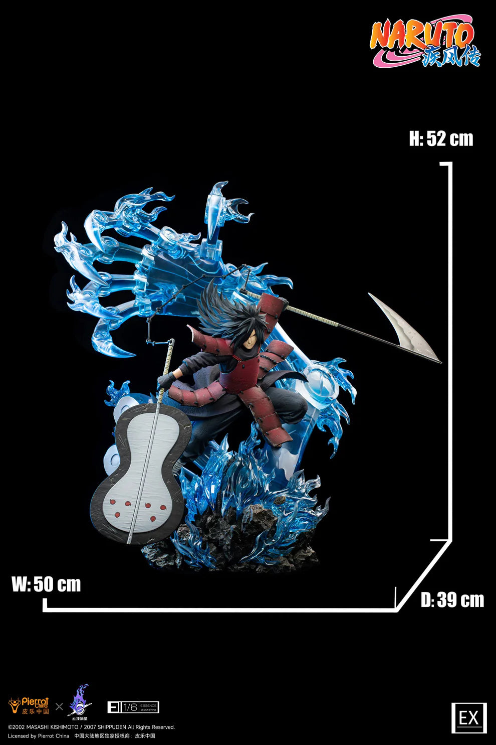 Naruto I Madara Uchiha I Pickstar Studio I 1:6 Resin Figure
