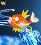 Pokemon I Water Type Blastoise Ecosystem Statue I EMO Studio I Resin Statue