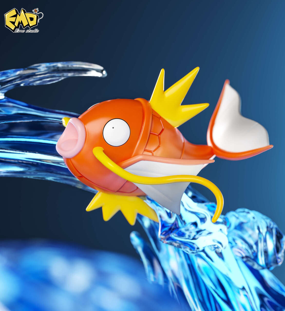Pokemon I Water Type Blastoise Ecosystem Statue I EMO Studio I Resin Statue