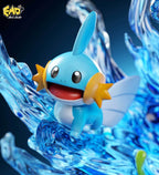 Pokemon I Water Type Blastoise Ecosystem Statue I EMO Studio I Resin Statue