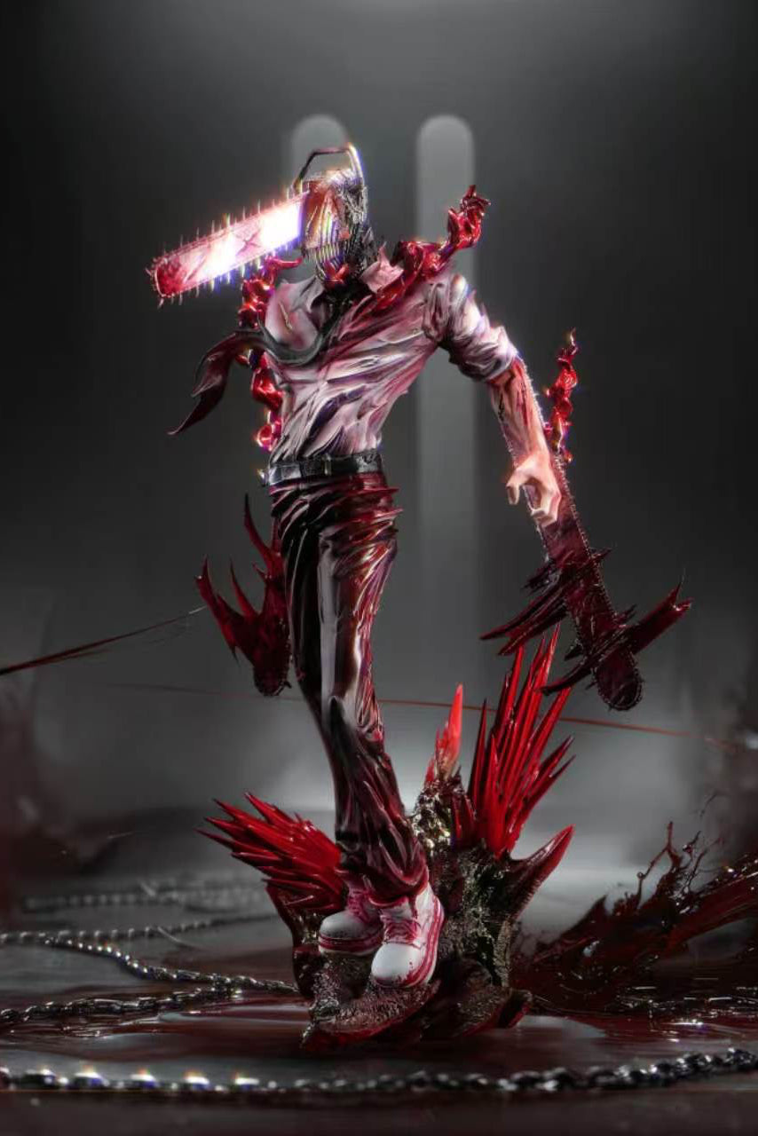 Denji 1/6 Resin Figure - Black Blade Studio I Chainsaw Man