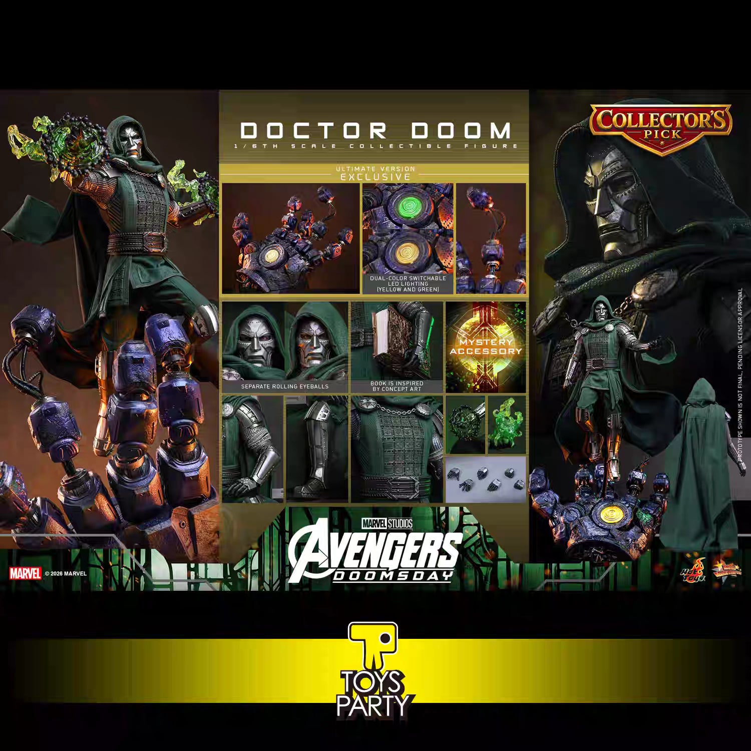 Doctor Doomsday 1/6 Resin Statue - Hot Toys Studio I Avengers