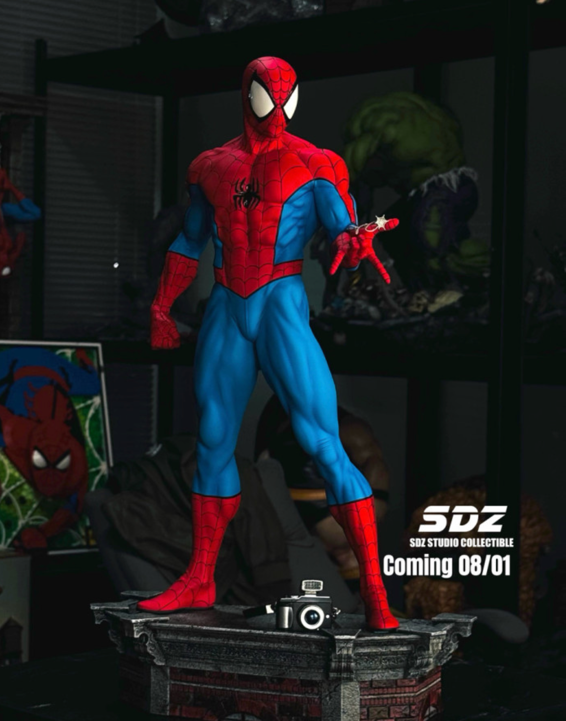 Spider Man 1/4 Resin Statue - SDZ Studio I Marvel Universe