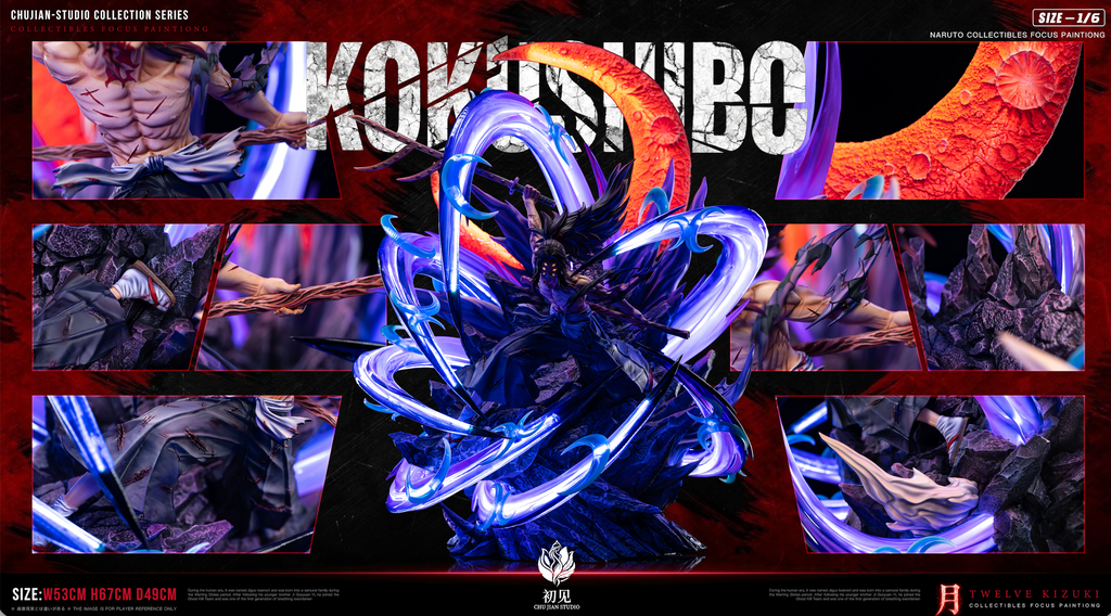 Kokushibo 1/6 Resin Statue – Chu Jian Studio | Demon Slayer