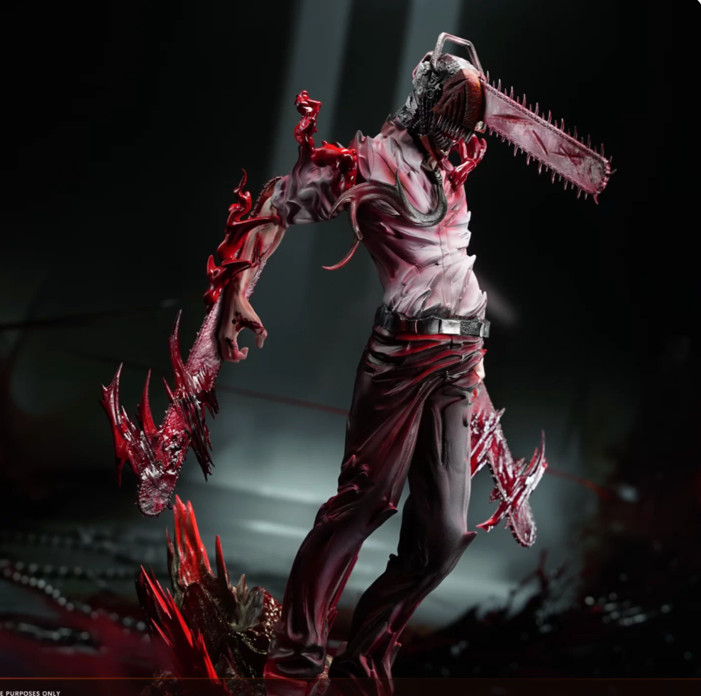 Denji 1/6 Resin Figure - Black Blade Studio I Chainsaw Man