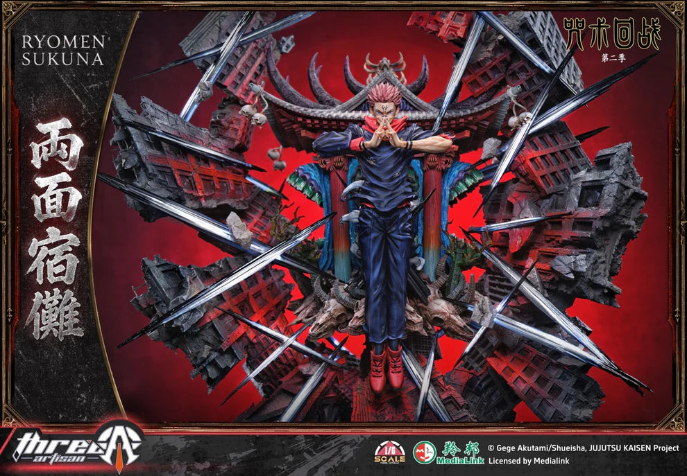 Jujutsu Kaisen I Ryomen Sukuna I ThreeArtisan Studio I 1:6 Resin Statue