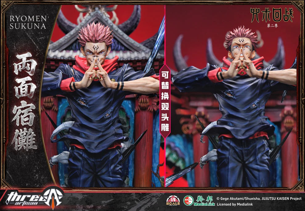 Jujutsu Kaisen I Ryomen Sukuna I ThreeArtisan Studio I 1:6 Resin Statue