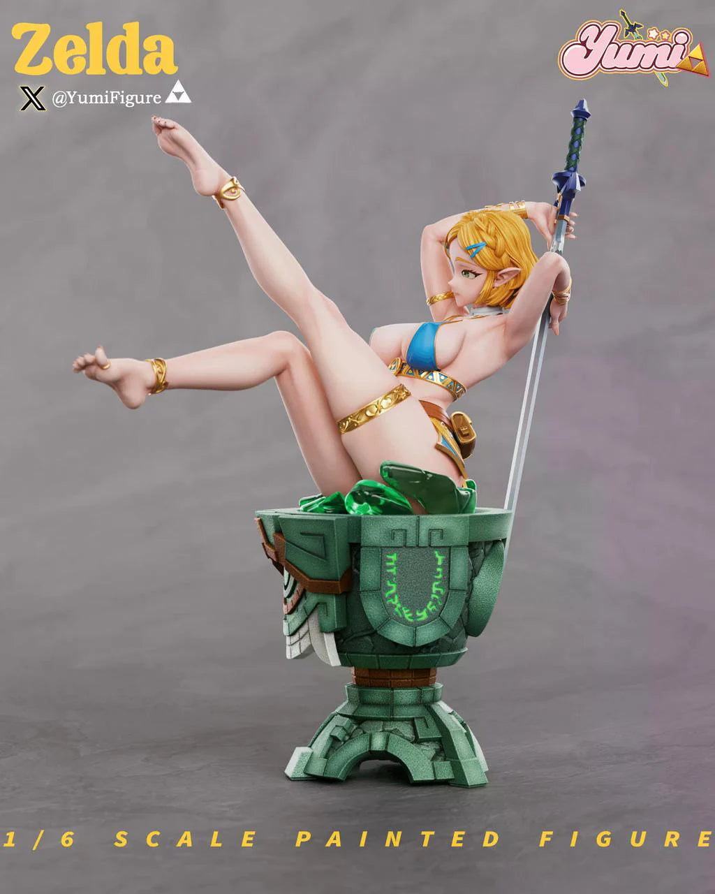 The Legend of Zelda I Princess Zelda I Yumi Figure I 1:6 Resin Figure