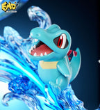Pokemon I Water Type Blastoise Ecosystem Statue I EMO Studio I Resin Statue