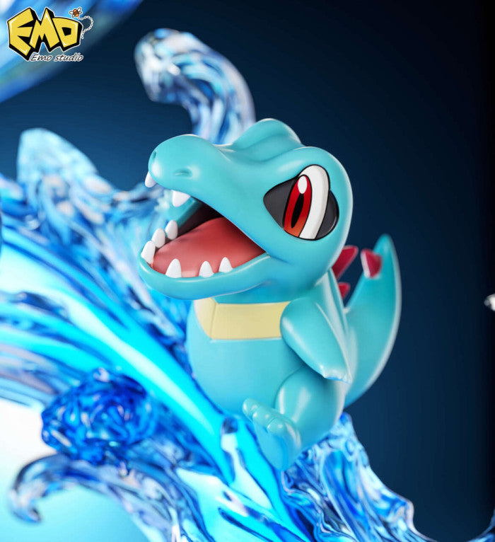 Pokemon I Water Type Blastoise Ecosystem Statue I EMO Studio I Resin Statue