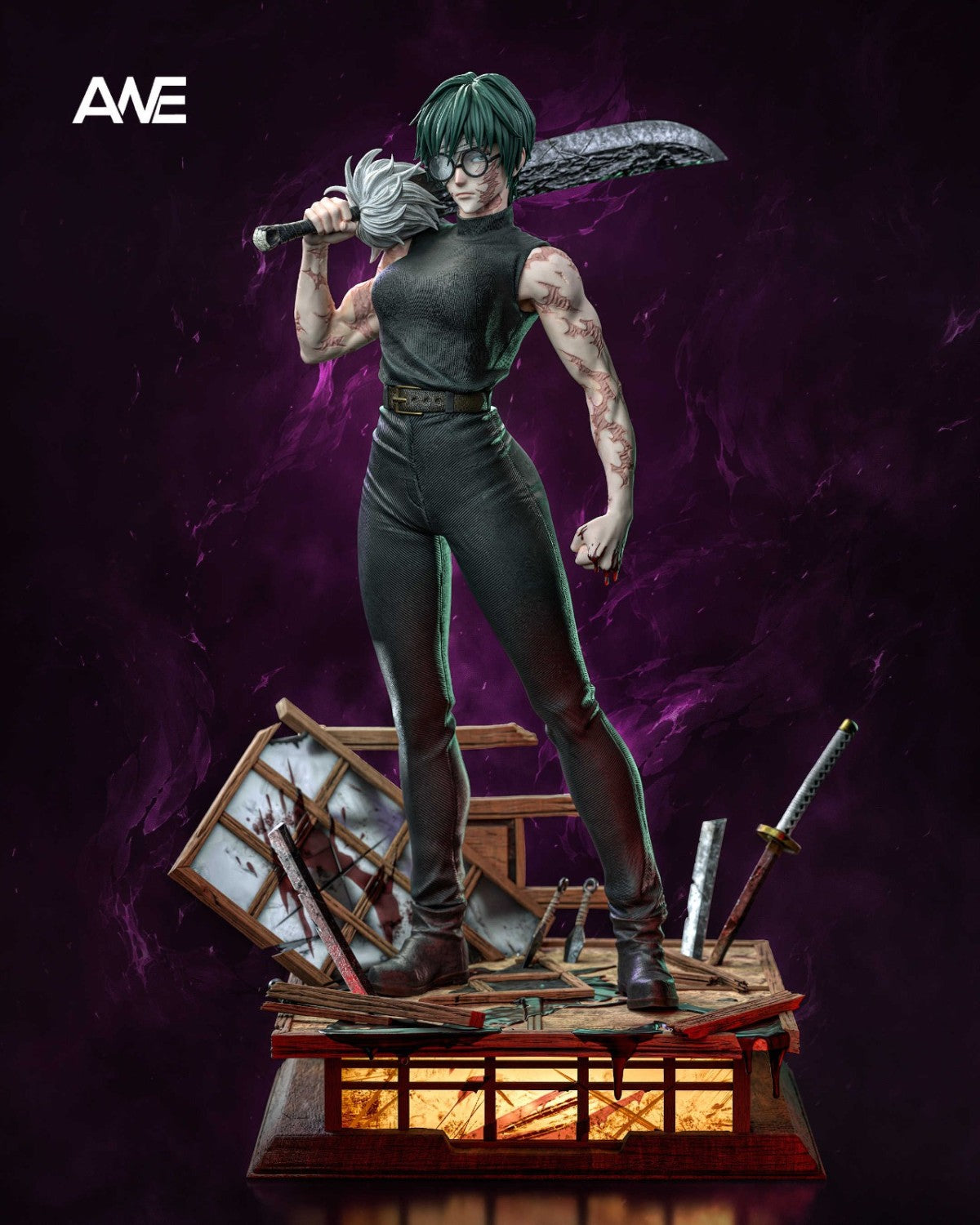 Jujutsu Kaisen I Maki Zenin I ANE Studio I 1:6 Resin Figure
