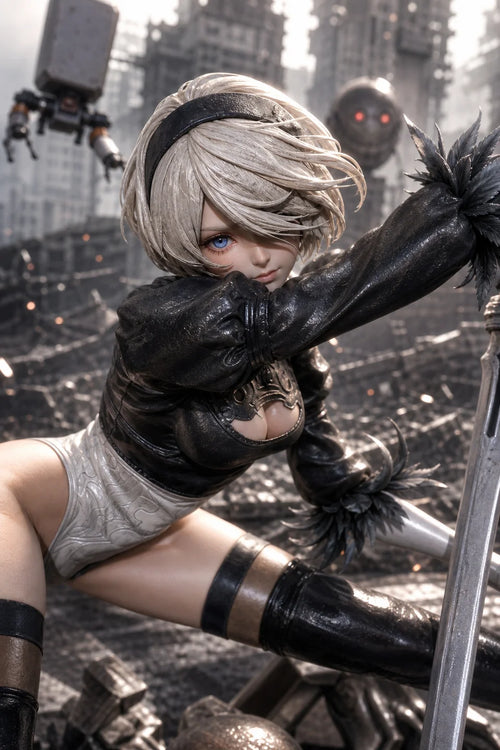 2B Apocalyptic Warrior Statue 1/4/1/6 Resin Statue – Star Origin Studio | NieR:Automata
