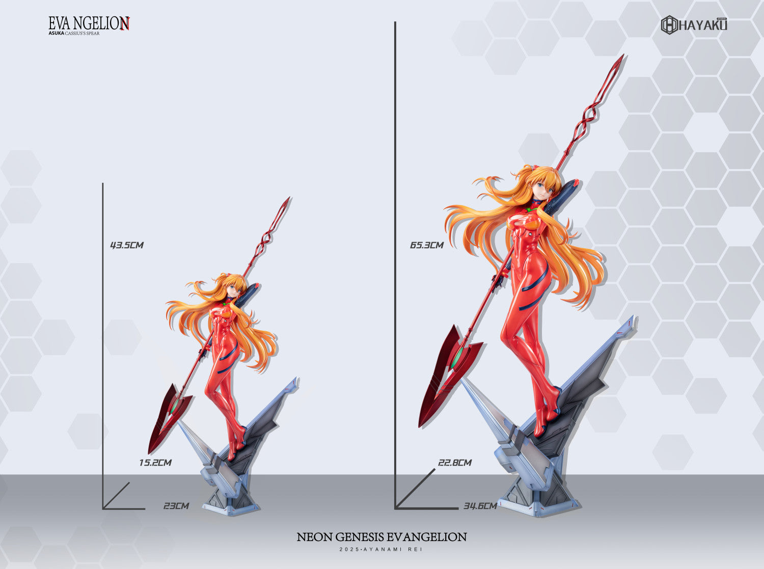 Neon Genesis Evangelion I Asuka & Ayanami Rei I HAYAKU Studio I 1:4/1:6 Resin Figure