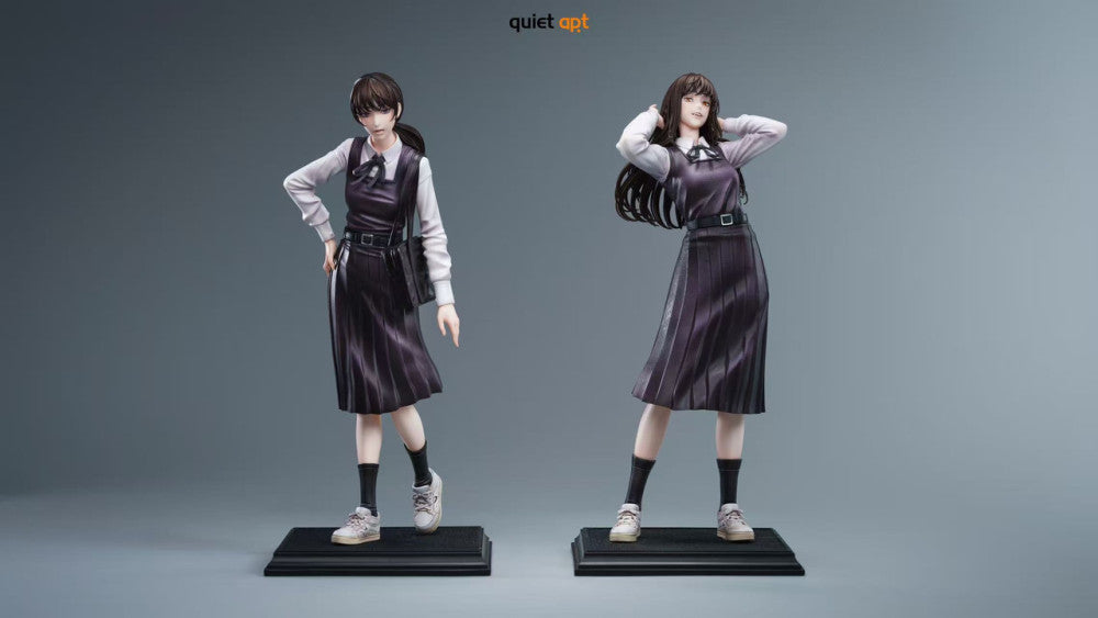 Chainsaw Man I Mitaka Asa & Yoru I Quiet Art Studio I 1:6 Resin Figure