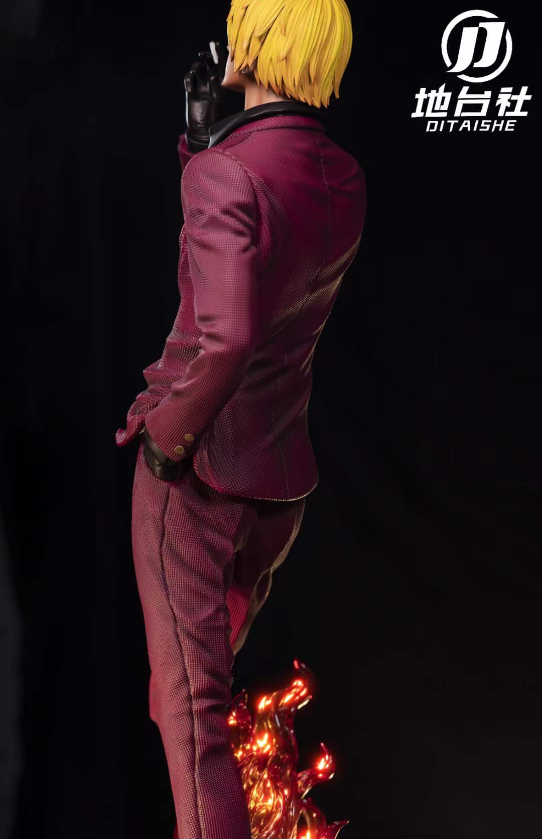 One Piece I Sanji I Di Tai She Studio I 1:3 Resin Satue I red flame)
