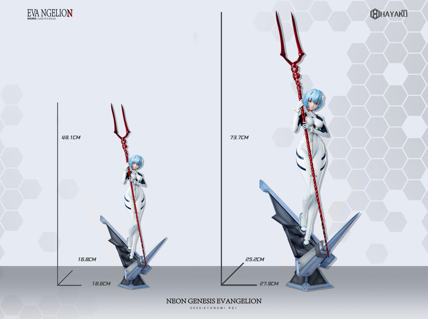 Neon Genesis Evangelion I Asuka & Ayanami Rei I HAYAKU Studio I 1:4/1:6 Resin Figure