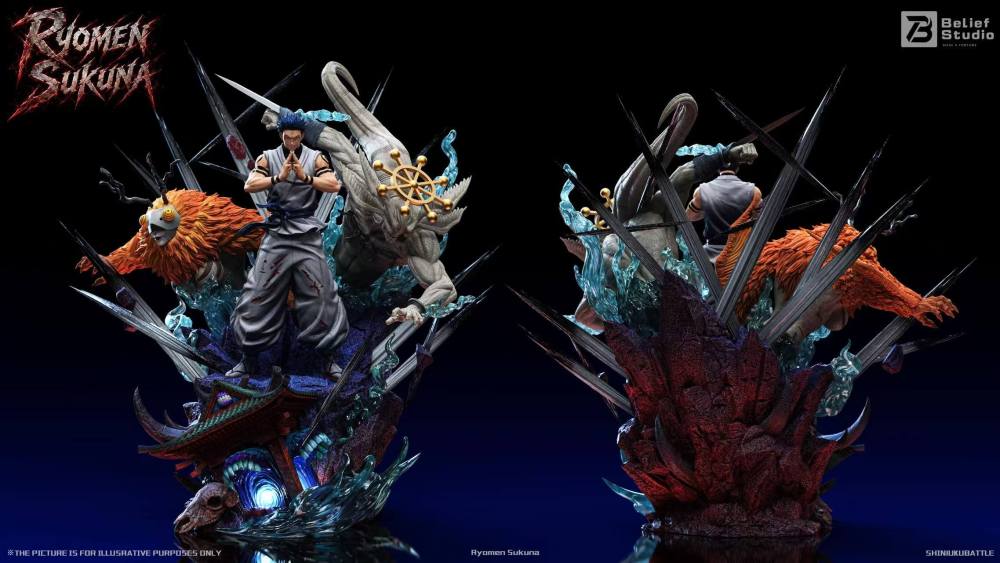 Ryomen Sukuna 1/6 Resin Statue - Belief Studio I Jujutsu Kaisen