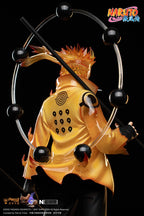 Naruto Uzumaki & Sasuke Uchiha – Pickstar Studio – Naruto Shippuden Figure and Statue, rear three-quarter view