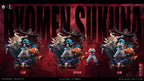Ryomen Sukuna 1/6 resin Figure and Statue by ZanyJoke x Temple Studio, A, Ultimate and B version comparison