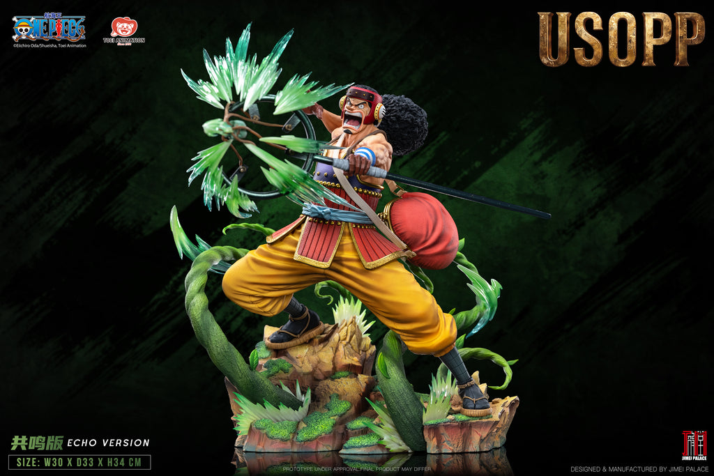 Usopp – Jimei Palace – One Piece Figure and Statue, Echo version full front view